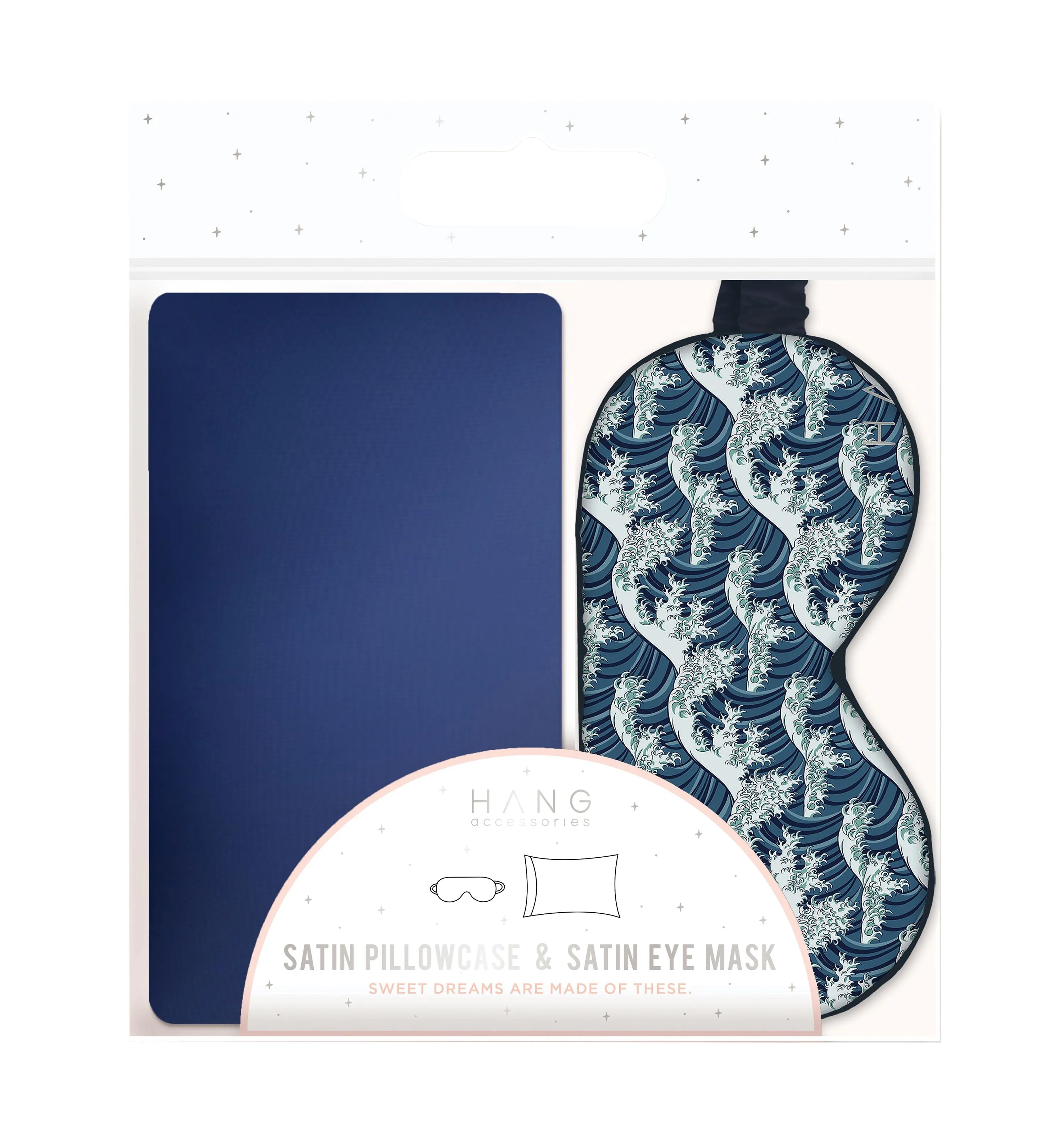 Instant Hot Deal MustHave Items Satin Pillow & Eye Mask Set