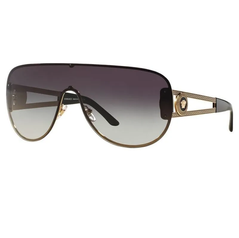 Versace Sunglasses Ve2166 12528G Blue & Grey Clearance Sale Dont Wait Save Today