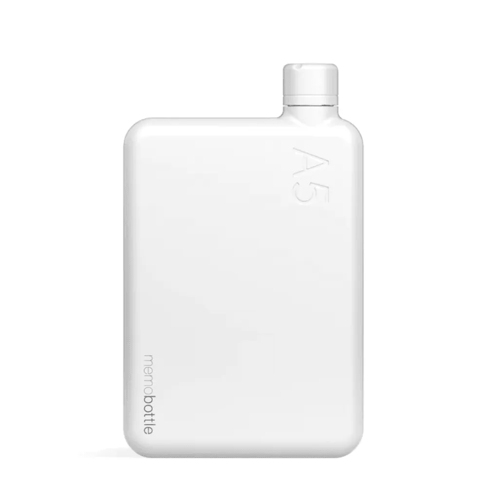 [Engraving Available] A5 Memobottle - Stainless Steel 33 Oz / 1050 Ml Limited Stock Alert Best Deal Today