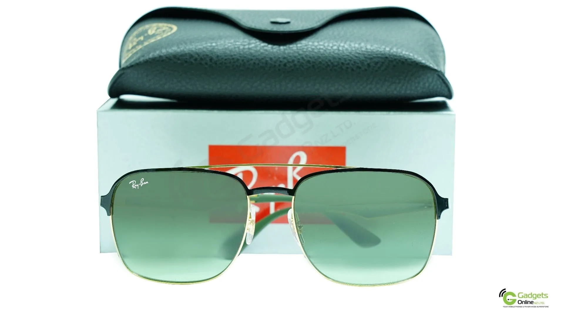 Limited Time Discount EndofWeek Deals Ray-Ban Rb3570 9110E8 Black - Brown Lenses (Metal)