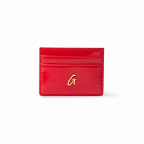 Dont Miss Hot Deals Flash Sale Now Standard Gold Card Holder - Mirror Red