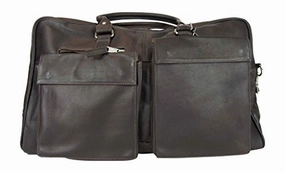 Latico Leathers Basics Two Pocket Duffel , Authentic Luxury Leather, Designer Fashion, Top Dont Miss These Savings Hot Picks Today