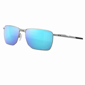 Today Only Steal Oakley Oo4142 Ejector 414204 Prizm Sapphire Silver
