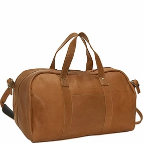David King Leather Frame Duffel In Tan Instant Hot Deal