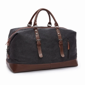 Flash Discount Today Hot Clearance Now Markroyal Mens Duffel Canvas Bags Overnight Travel Bags Large Capacity Luggage Wild Bag Leisure