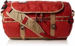 Today Only Discount The North Face Base Camp Duffel - Bossa Nova Red/Kelp Tan Small