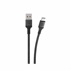 Scosche Strikeline Magnetic Usb-C To Usb-A Braided Magnetic Cable 0.9M - Black Online Exclusive Deal Shop Hot Picks