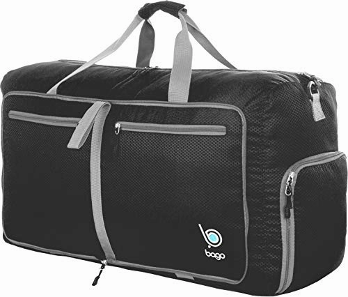 Bago 60L Duffle Bags For Men & Women - 23" Foldable Travel Duffel Weekender Bag Limited Time Offer Surprise Discount Today