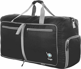 Bago 60L Duffle Bags For Men & Women - 23" Foldable Travel Duffel Weekender Bag Limited Time Offer Surprise Discount Today