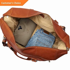 Flash Deal Alert Grab Your Deal Today Sandover Piel Extra Large Zip-Pocket Duffel 3 Colors Rolling Duffel New | Model Lggg - 6393 |