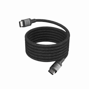Big Hot Sale Scosche Strikeline Magnetic Usb-C To Usb-C Braided Magnetic Cable 0.9M - Black