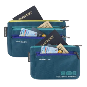 Limited Stock Deals Set Of 2 Currency & Passport Organizers