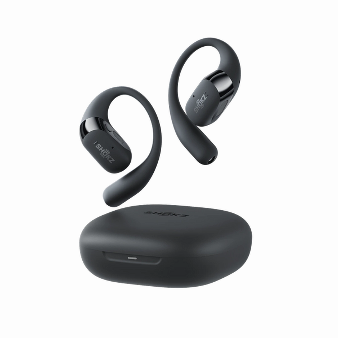 Shokz Openfit 2 Open-Ear True Wireless Earbuds - Black | 38-T920-St-Bk Hot Clearance Now