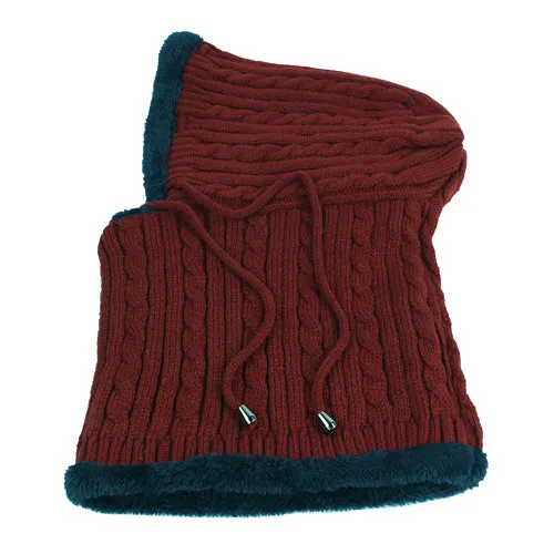 Men'S Winter Knitted Scarf Beanie - Black,Gray,Navy,Wine Red,Coffee,Khaki Today Only Steal Hot Offer Ending Soon