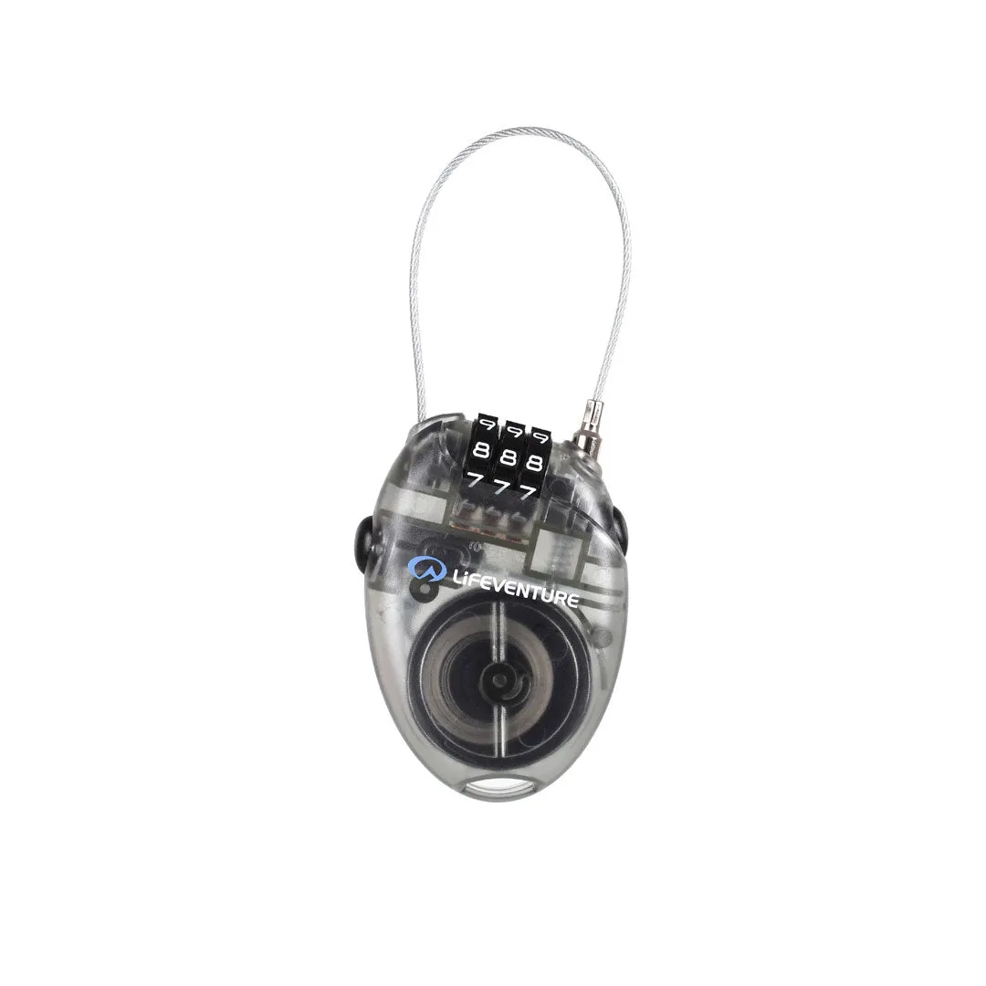 Lifeventure 3 Dial Combination Mini Cable Lock MustShop Sale