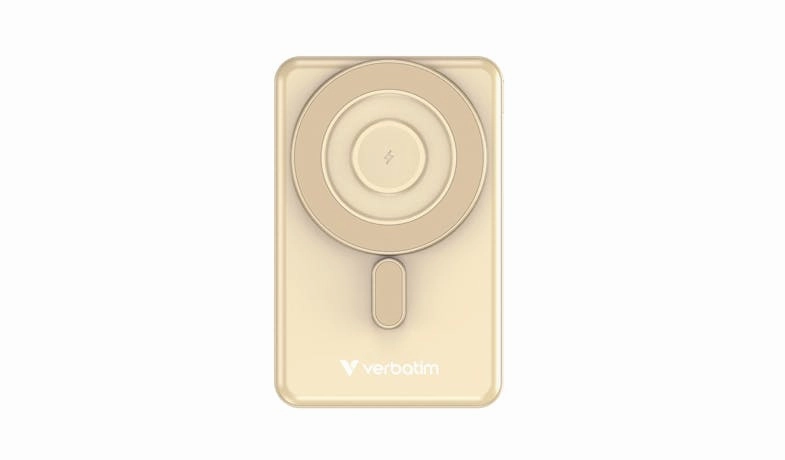 Online Deal Frenzy Verbatim Charge N Go | 10000Mah 5-In-1 Magnetic Wireless   Dual Usb-C Cable Powerbank W/ Stand