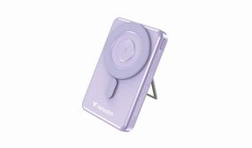 Weekend Specials Todays Mega Savings Verbatim Charge N Go | 10000Mah 5-In-1 Magnetic Wireless   Dual Usb-C Cable Powerbank W/ Stand