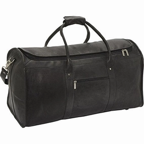 David King Leather Extra Large Duffel Bag In Black Deal Frenzy Today