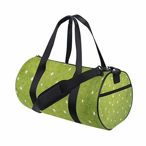 Duffel Bag Green White Pattern Women Garment Gym Tote Bag Best Sports Bag For Boys Special Price Offer
