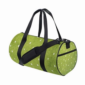 Duffel Bag Green White Pattern Women Garment Gym Tote Bag Best Sports Bag For Boys Special Price Offer