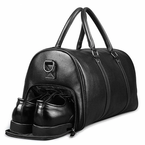 Best Deal Today Surprise Discount Today Feger Brand Fashion Extra Large Weekend Duffel Bag Big Genuine Leather Business Men'S Travel Bag