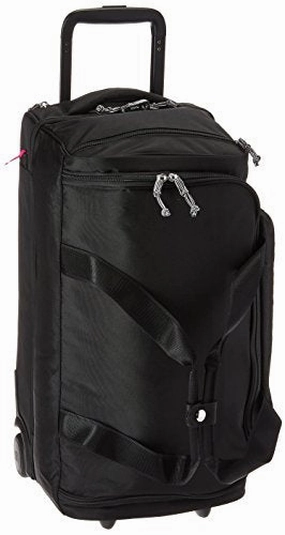 Vera Bradley Lighten Up Foldable Rolling Duffel, Polyester, Black, One Size Hot Offer Inside Dont Miss Todays Deal