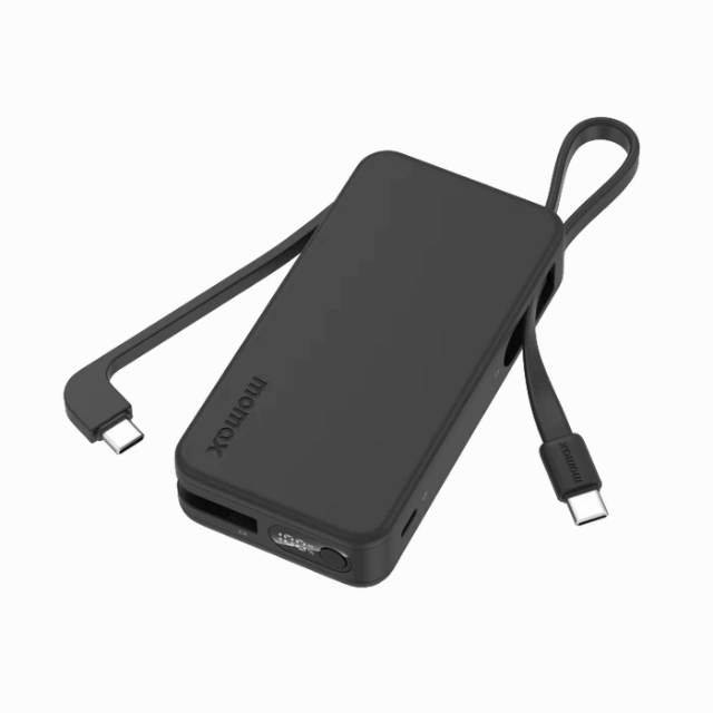 Dont Miss Todays Deal Online Exclusive Offer Momax 1-Power Vital  | 10000Mah Battery Pack W/ Dual Usb-C Cable