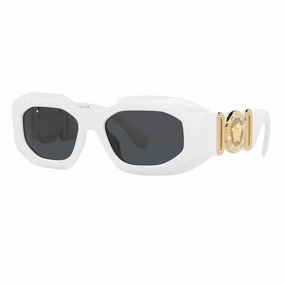 Exclusive Hot Pick Hot Sale Frenzy Versace Ve4425U 314/87 White Dark Grey Sunglass