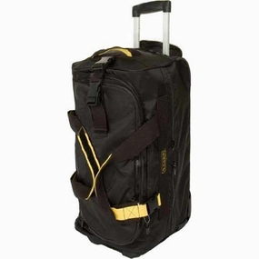 Big Price Drop Special Deal Frenzy A. Saks 31" Expandable Rolling Trolley Duffel (Black)