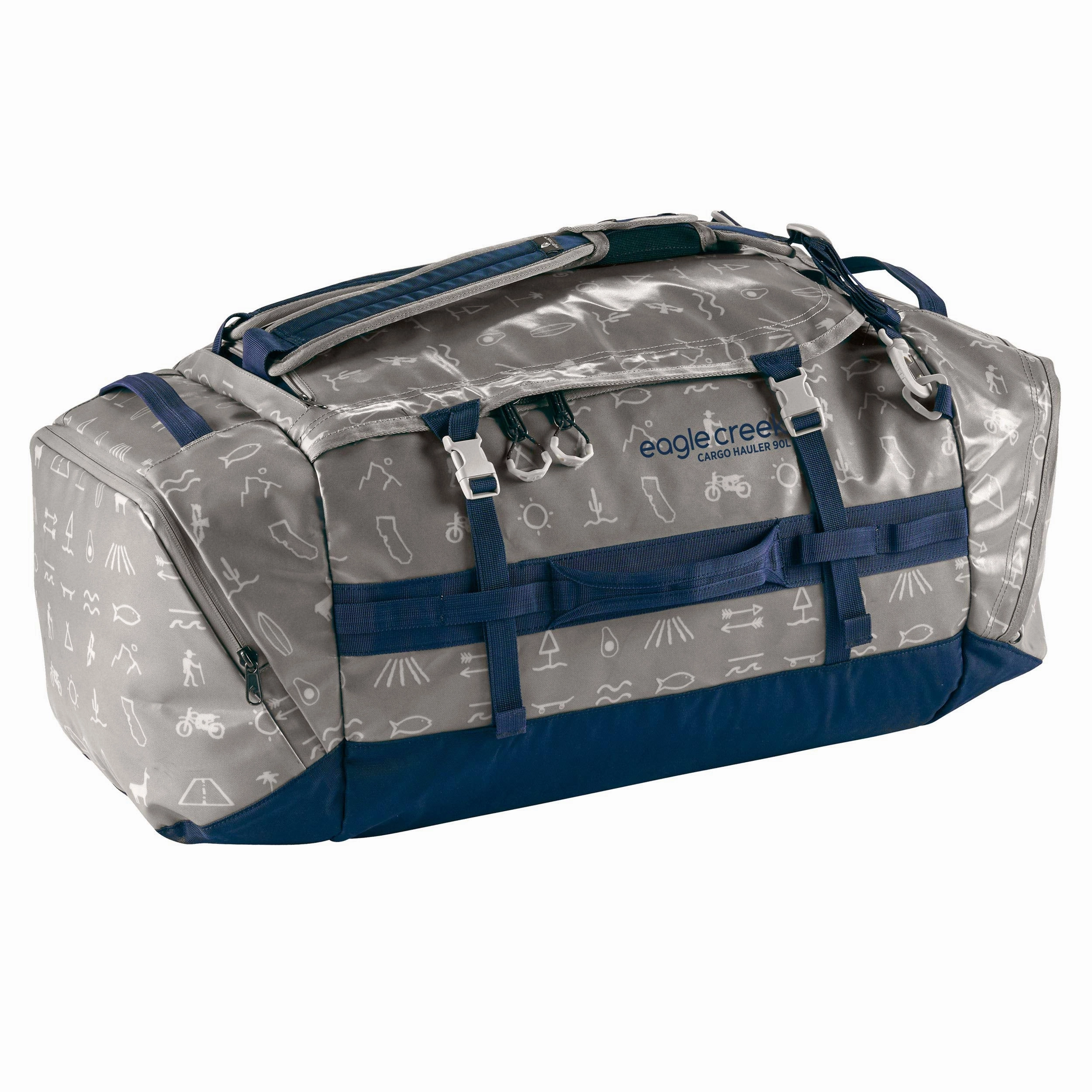 Clearance Alert Now Eagle Creek Cargo Hauler Duffel Bag,Cali Hiero,One Size