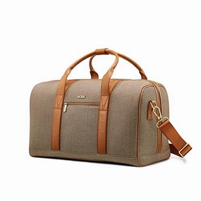Hartmann Herringbone Deluxe Weekend Duffel, Terracotta Grab Save Today Save Today Event