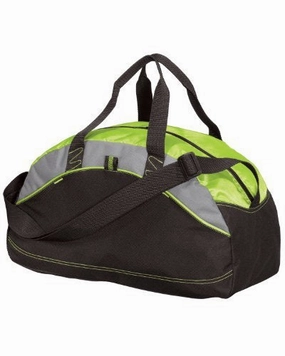 Special Occasion Discount Port & Company Small Contrast Duffel, Lime, One Size