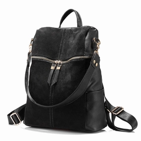 Clearance Alert Now Today Only Steal Vintage Women'S Leather Backpack - Black,Khaki,Red