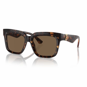 Save Big Today Burberry Be4419 300273 WomenS Sunglasses - Dark Havana, Brown Lenses