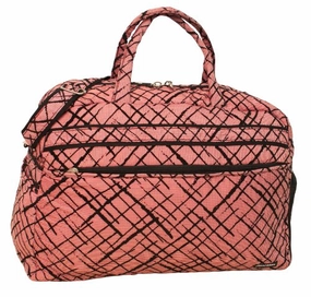 Special Price Offer Jenni Chan Brush Strokes Soft Gym Duffel, Red, One Size