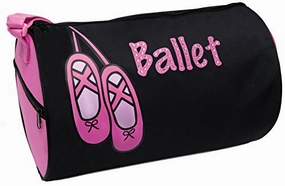 Danshuz Rhinestone Ballet Duffel Bag Daily Hot Deal
