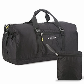 G4Free 60L Lightweight Foldable Portable Travel Duffel Bag For Gym Sports Luggage Camping(Black) Mega Discount Event