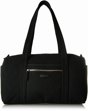 MustHave Items Vera Bradley Women'S Iconic Small Duffel Microfiber, Classic Black