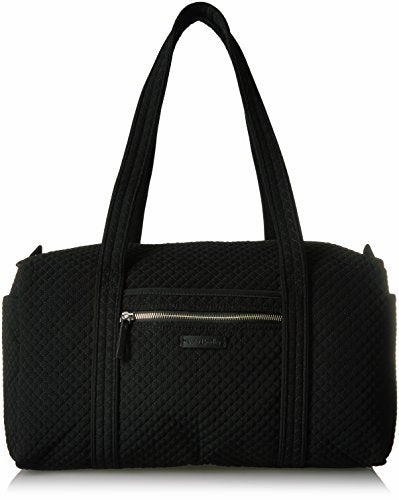 MustHave Items Vera Bradley Women'S Iconic Small Duffel Microfiber, Classic Black