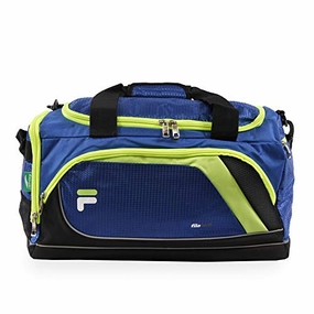 Fila Advantage 19" Sport Duffel Bag, Blue/Lime Special Steal Event