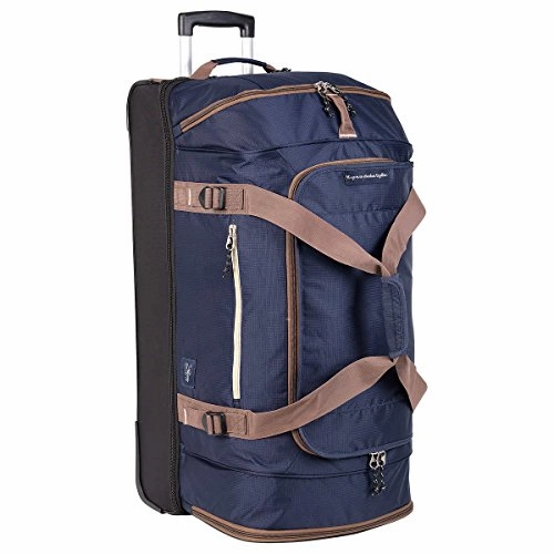 Skyway Globe Trekker Two Compartment 30" Rolling Duffel Blue Price Drop Frenzy