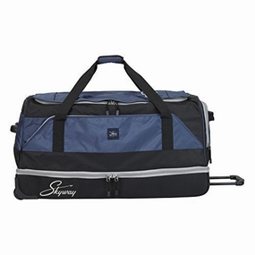 Skyway Sodo 34-Inch Drop-Bottom Rolling Duffel, Navy Blue Hot Pick Sale