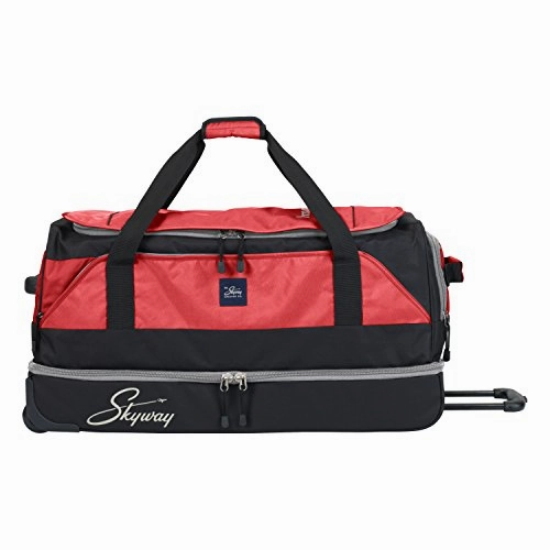 Sweet Deal Inside GiftWorthy Sale Skyway Sodo 34-Inch Drop-Bottom Rolling Duffel, True Red