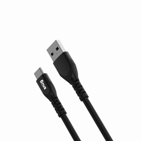 Snug Usb To Type-C Silicone Cable - 1.2 Meter - Black (Snpw-Cabslut-Bk) Dont Miss Out