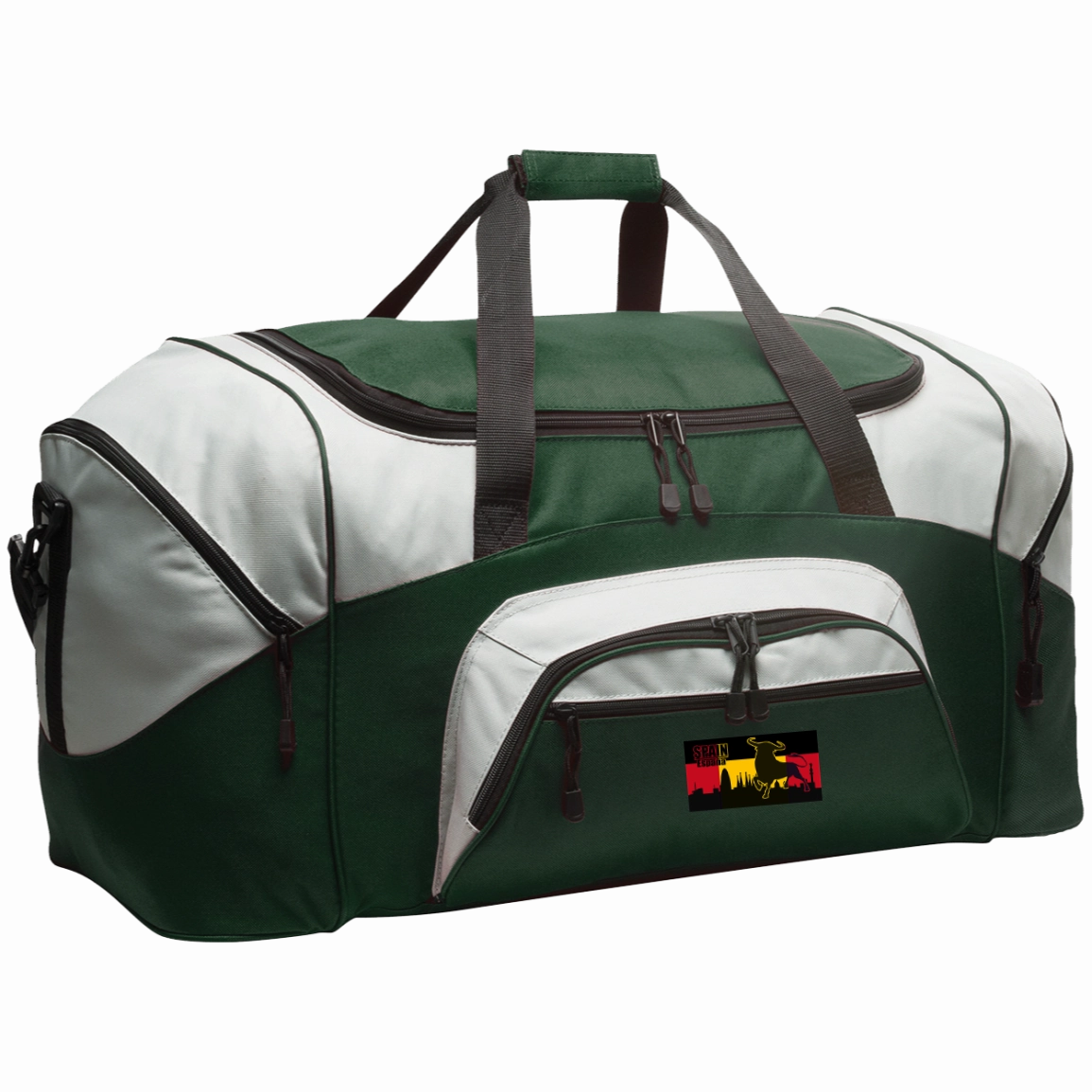 Spain - Travel Experts Colorblock Sport Duffel Exclusive Hot Pick Surprise Discount Today