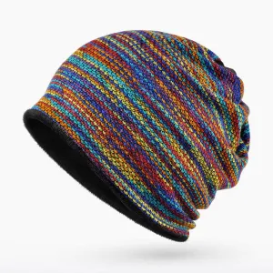 Shop Smart Deals Big Clearance Event Men'S Fashion Winter Beanies/Collar Scarf With Velvet Inside