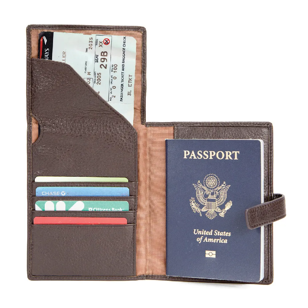 Osgoode Marley Cashmere Leather Passport Ticket Holder Todays Best Deal