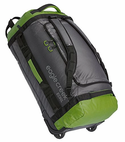 Limited Stock Alert Eagle Creek Cargo Hauler Rolling Duffel 90L-Large, Fern/Asphalt