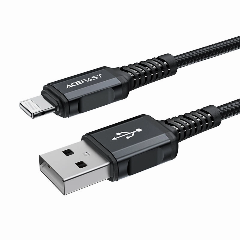 Shop Grab Offer Perfect Gift Offer Acefast C4-02 Usb-A To Lightning Aluminum Alloy Charging Data Cable (1.8M)