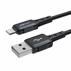 Shop Grab Offer Perfect Gift Offer Acefast C4-02 Usb-A To Lightning Aluminum Alloy Charging Data Cable (1.8M)